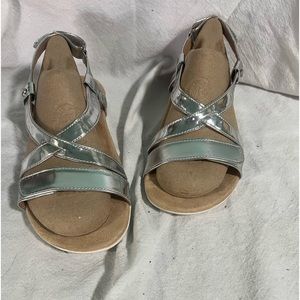 Spenco Silver Sandal